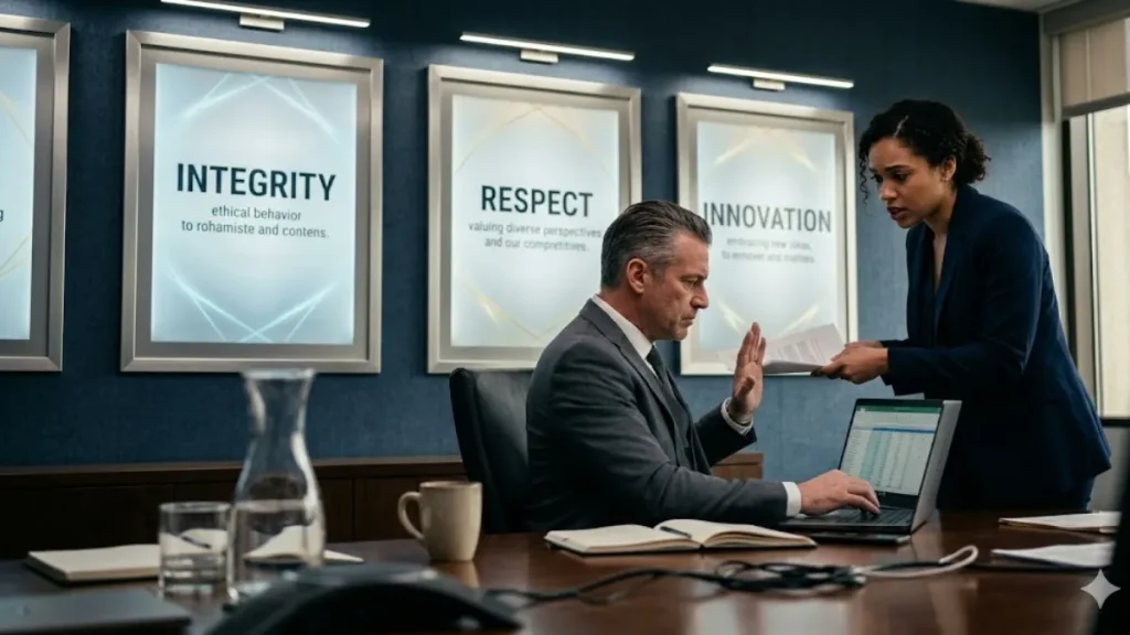 Values Don't Fail, Leadership Does The Real Reason Organizational Values Don't Stick